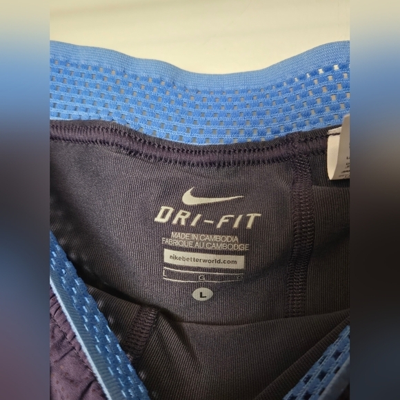 Women’s Nike Dri-FIT Tennis Golf Preppy Sportcore Running Skort, Large - Picture 3 of 3